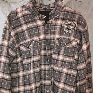 *LONG* Harley Davidson Large Long thermal lined